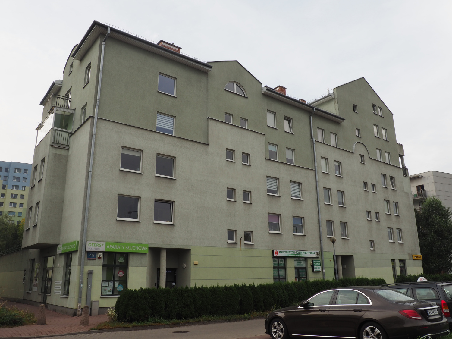 Zdjęcie architektury budynku Budynek mieszkalno-usługowy